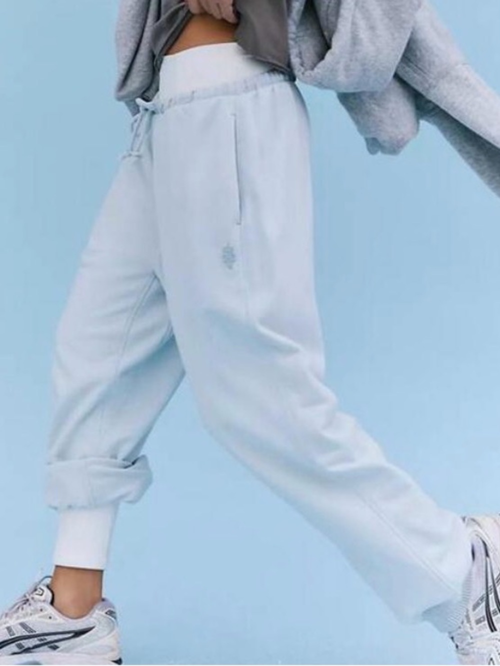 Free People Freestyle Pants. NWT. Arctic snow